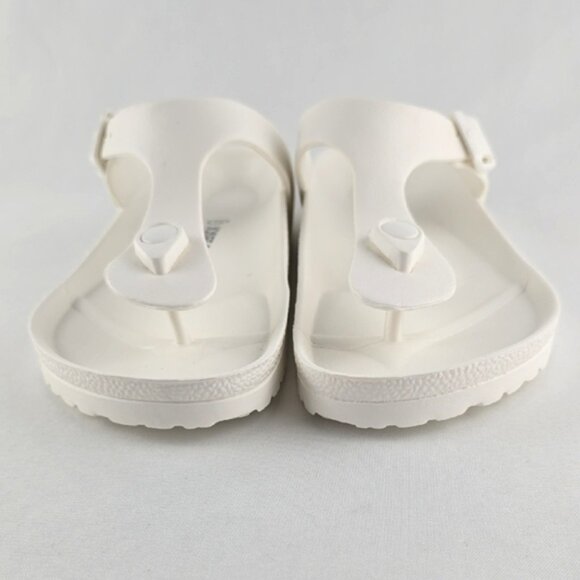 Josef Seibel Women's White Thong Slide Sandal Adjustable Strap Lightweight Sz 37 - Picture 4 of 11